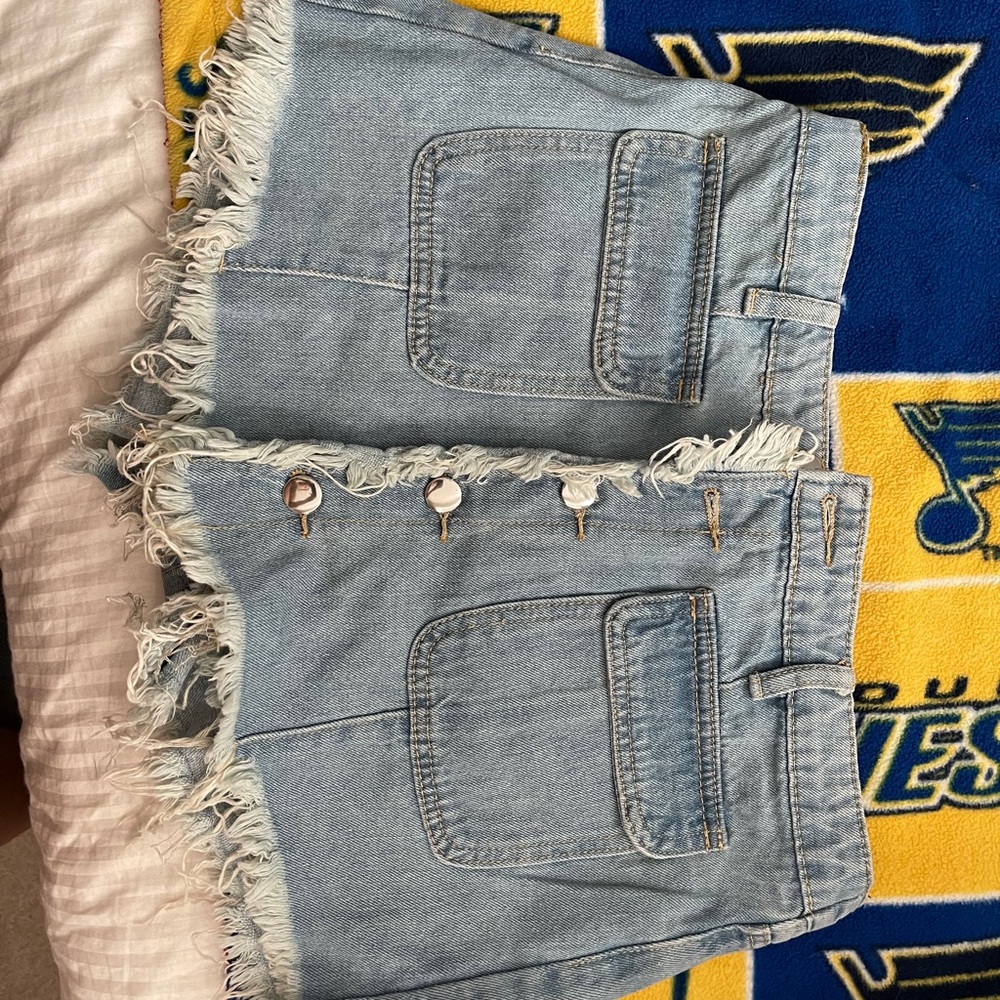 forever 21 denim skort (skirt and shorts)
